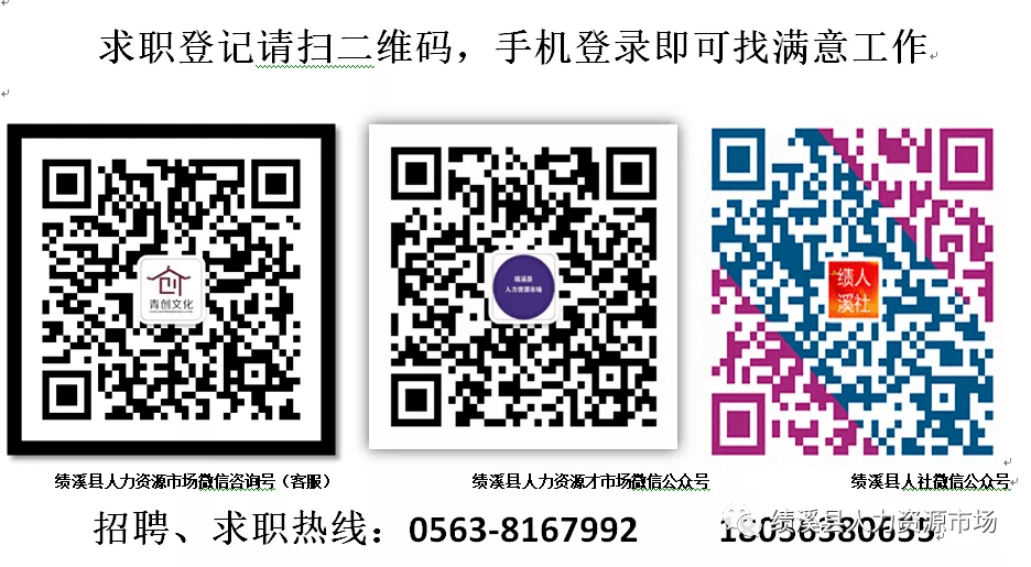 绩溪最新招聘信息概览，最新岗位一网打尽