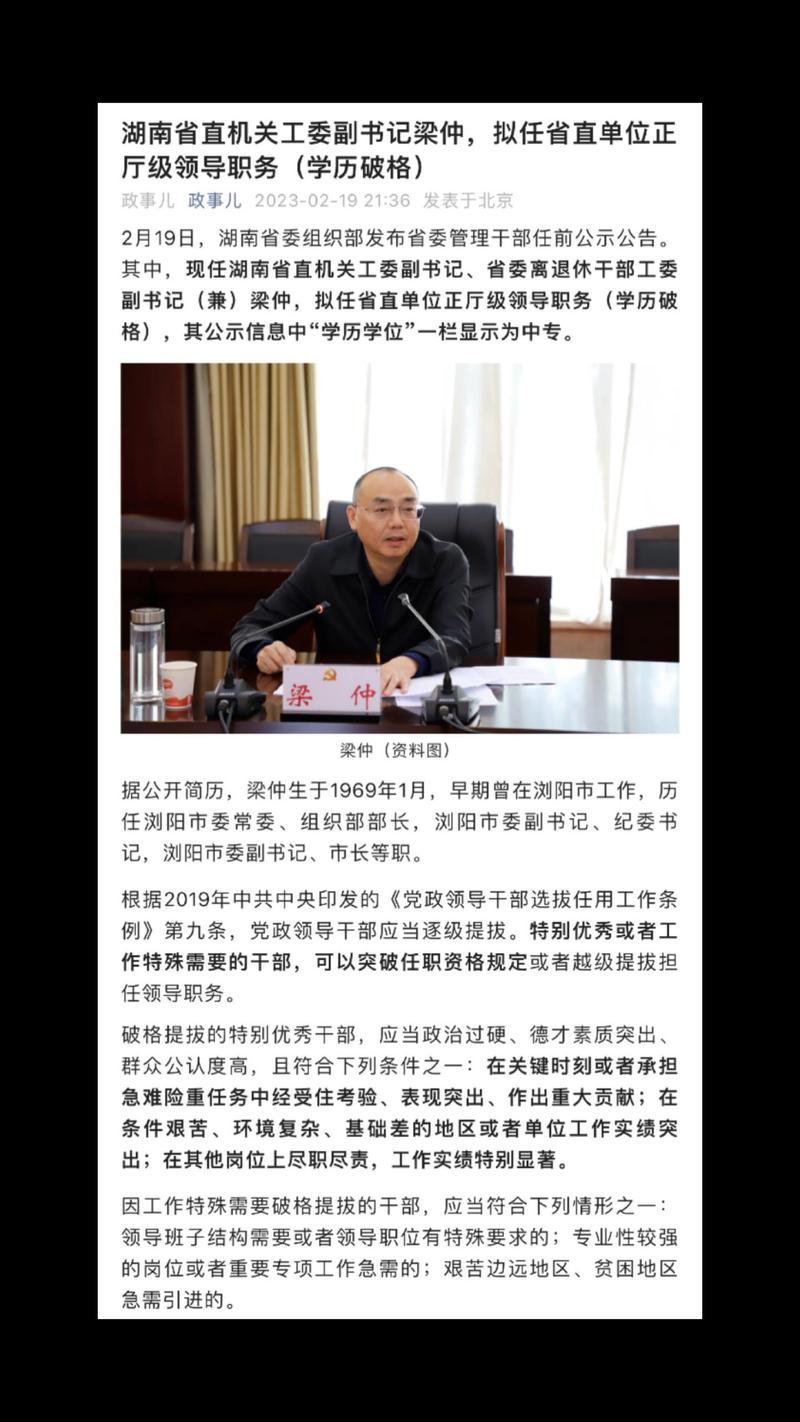 湖南最新任免干部公示及步骤指南
